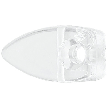 Ensemble 4 pièces. clip miroir en plastique transparent