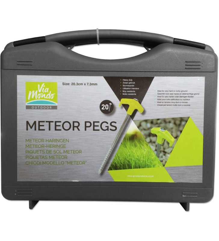 ViaMondo Meteor Pegs Fixing Nails to be screwed