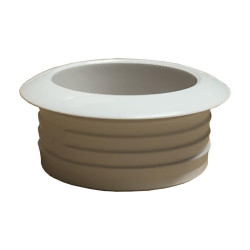 Weiße 16-mm-Mini-Rosette für Mini-Push-Lock