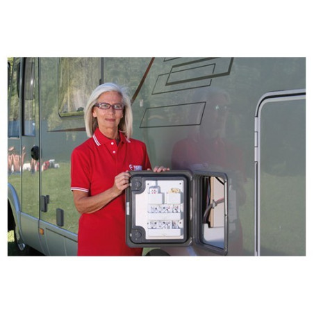 AUFBEWAHRUNGSTASCHE DECKELTASCHE KASSETT FLAME 06339-01