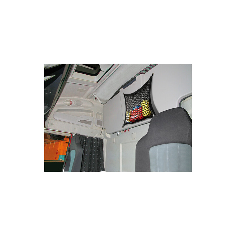 Rete doppia 80 x 60 cm fermacarichi elasticizzata