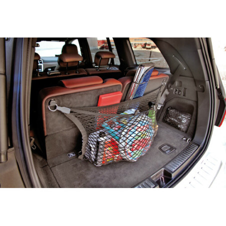 Rete doppia 80 x 60 cm fermacarichi elasticizzata