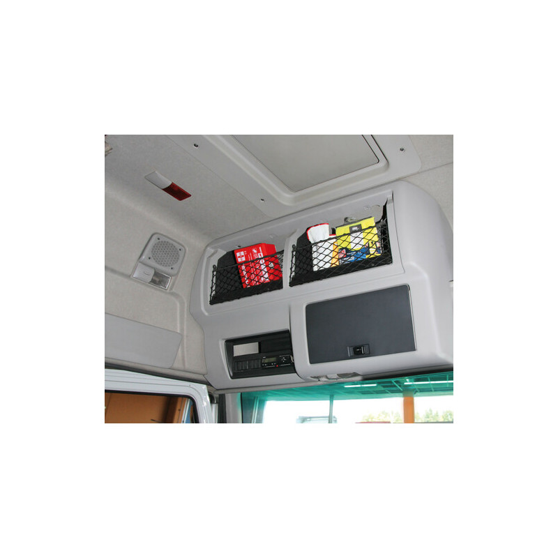 ELASTICIZED STORAGE POCKET 30X18CM WITH CLIP NS-9