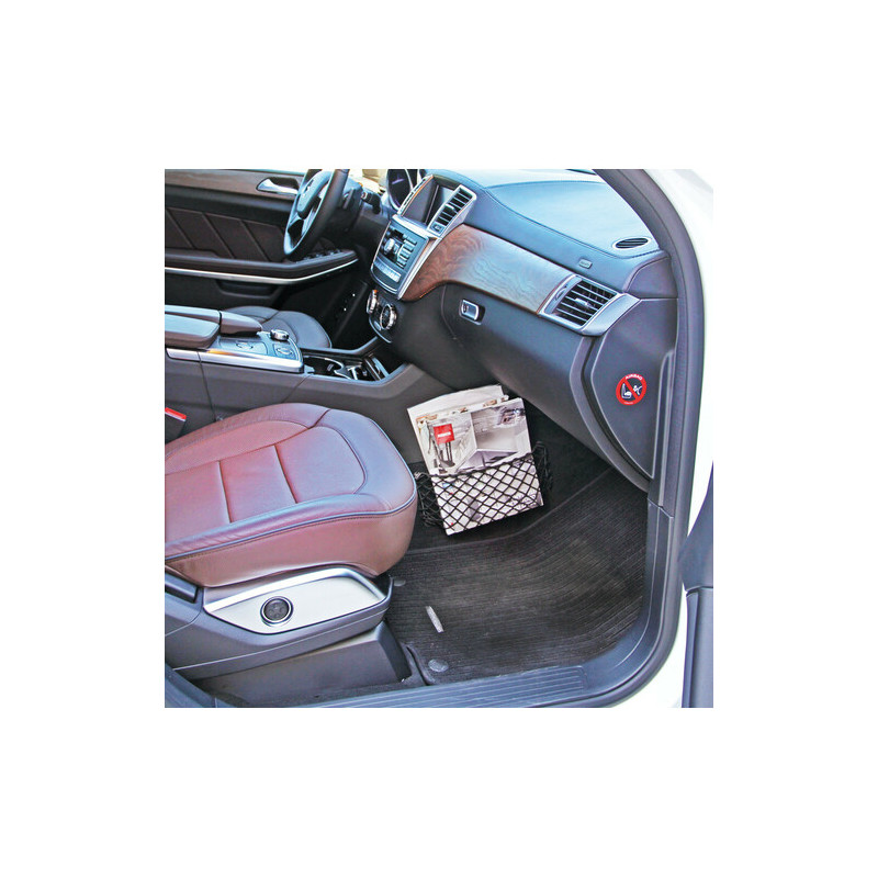 ELASTICIZED STORAGE POCKET 30X18CM WITH CLIP NS-9