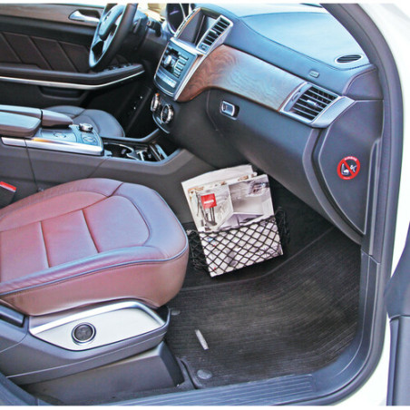 POCHE DE RANGEMENT ELASTIQUE 30X18CM AVEC CLIP NS-9