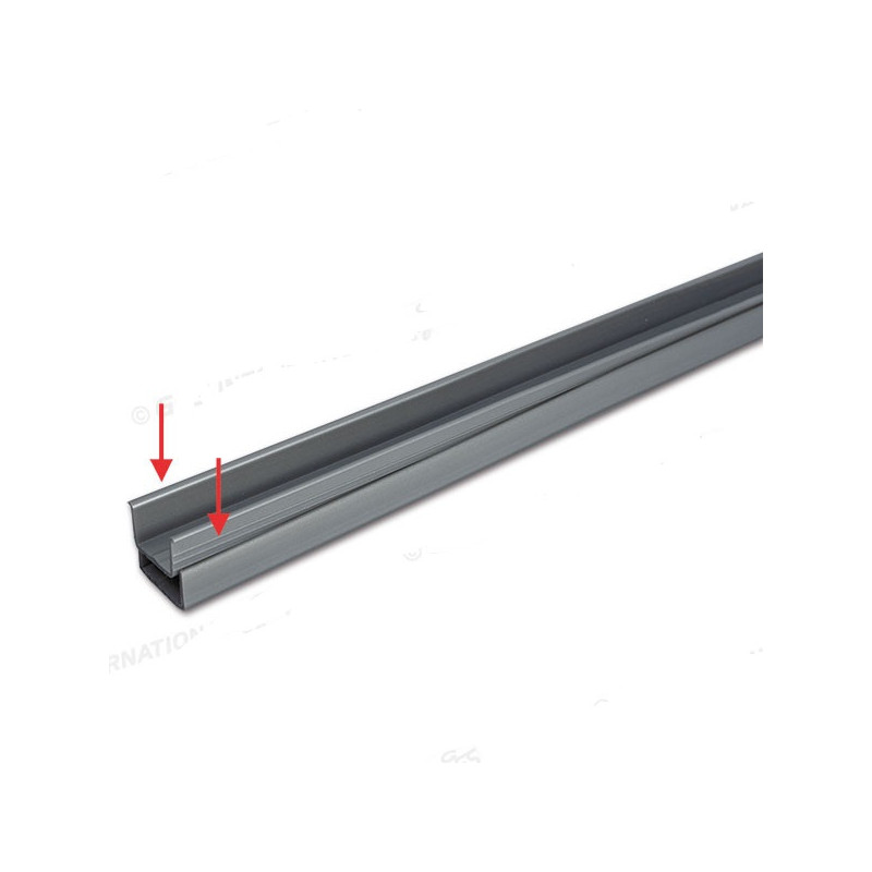 Infe curved guide kit + door adapter KS R 90 mm