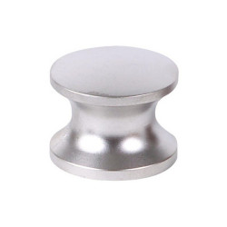 Bouton poussoir nickelé mat x serrure à poussoir