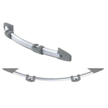 LIPPERT aluminum handle with safety hook for ladders