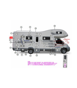 BANDELLA ANGOLARE DX 	CI / 2010 / RIVIERA / RIVIERA GT / ITA +++ ESTERNI / CHASSIS LATO DX