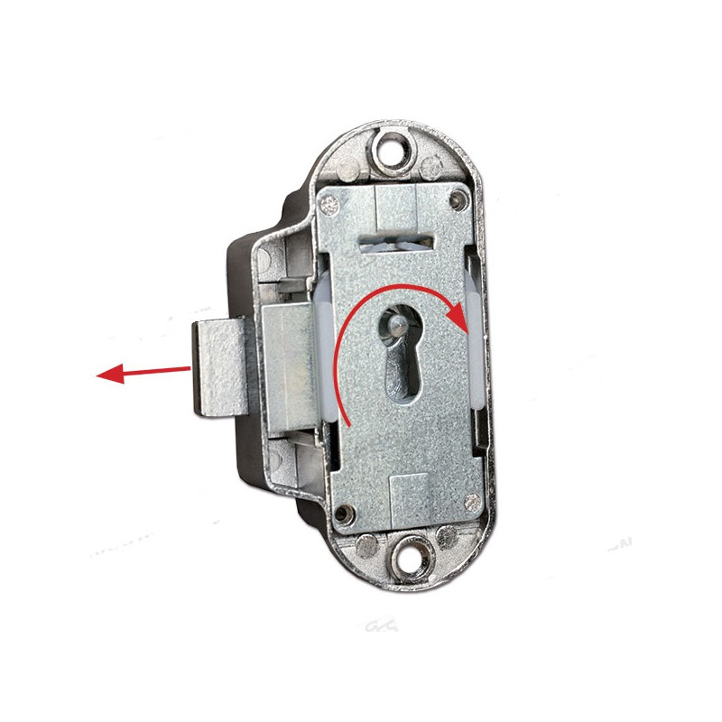 Cerradura nic Piccolo Nova SX con orificio para...