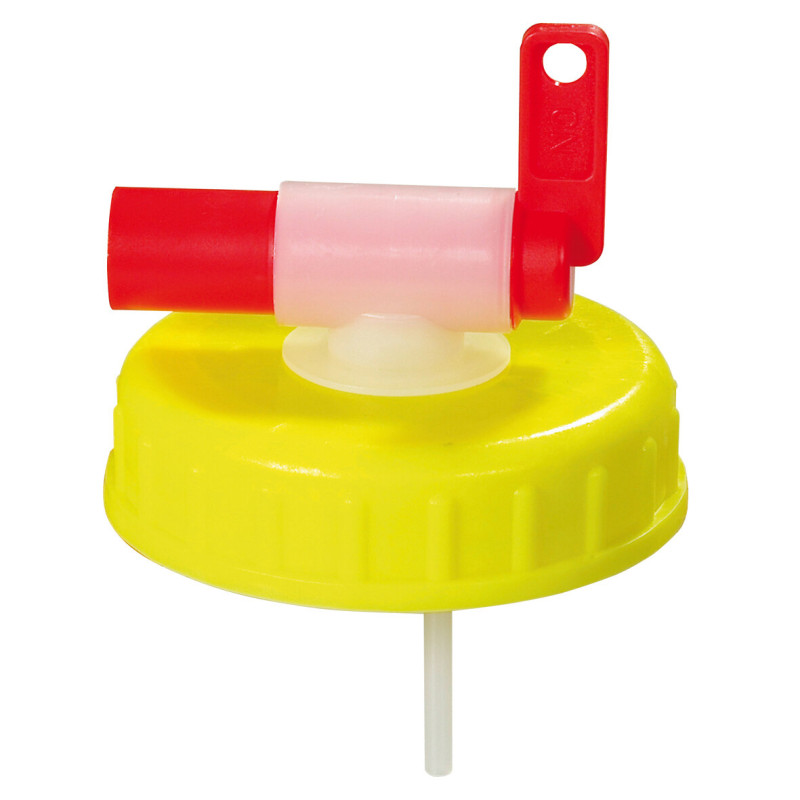 Fermeture DIN 96 avec robinet de vidange /...