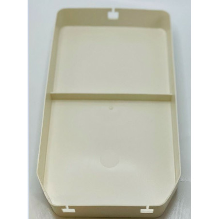 Wall-mounted fireplace cover for grate Serie 2 from 02/92 to 06/06 cream white