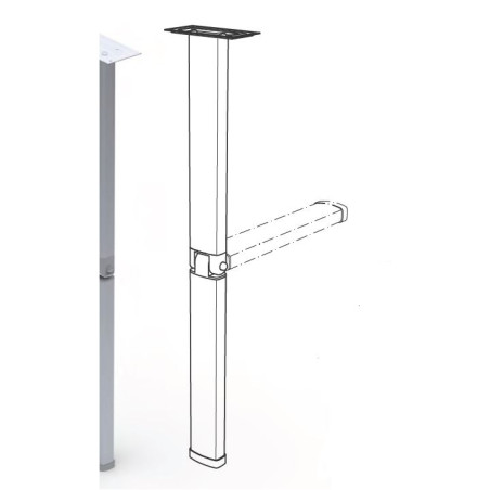 STAR 7 - LIPPERT PATA plegable 60x32 mm H720