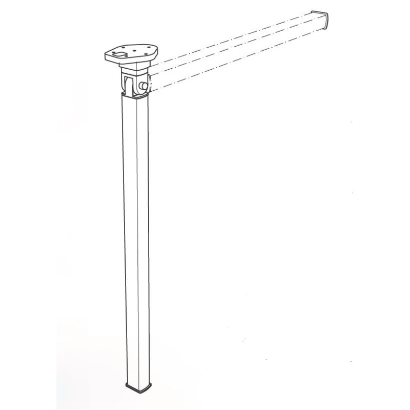 ASTRO 3 - GAMBA pieghevole  LIPPERT H720