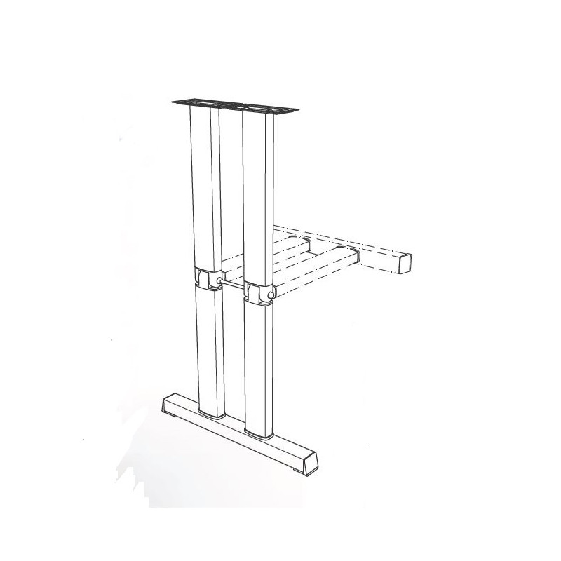 STAR 2 - Double folding LEG LIPPERT T foot...