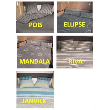 VIAMONDO Betttasche in verschiedenen Dekoren und Größen