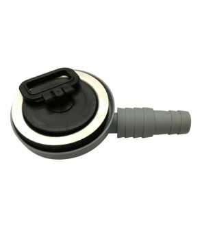 CAN LP1800 replacement drain - curved - PG 25 mm - 1.5 inch cap