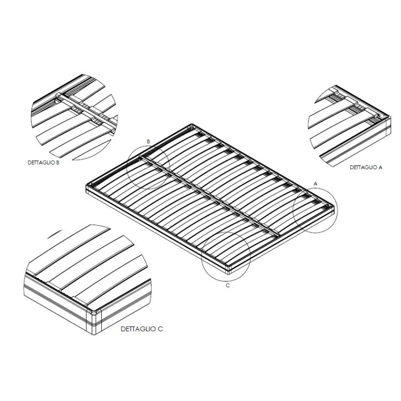 KIT MODULAR SOCIEDAD DOBLE 130x200