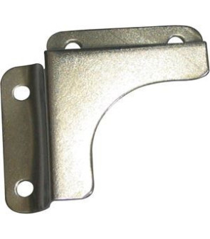 Ensemble 4 pièces. porte-miroir en métal chromé