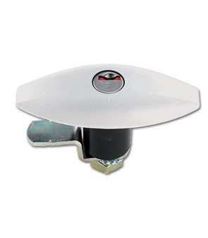 ZADI 1052 Serratura Push bianca portelloni 110x41 mm con chiavi