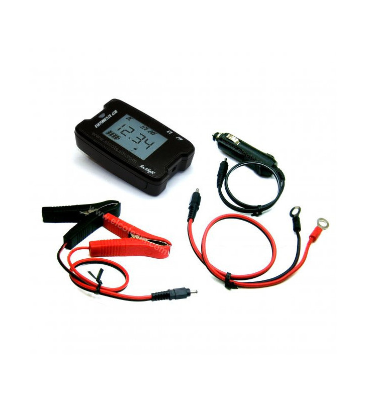 TESTGERÄT FÜR 12- UND 24-V-BATTERIEN LCD-DISPLAY