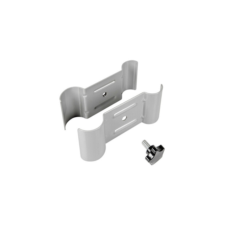 Fixing bracket for clothesline or antenna pole