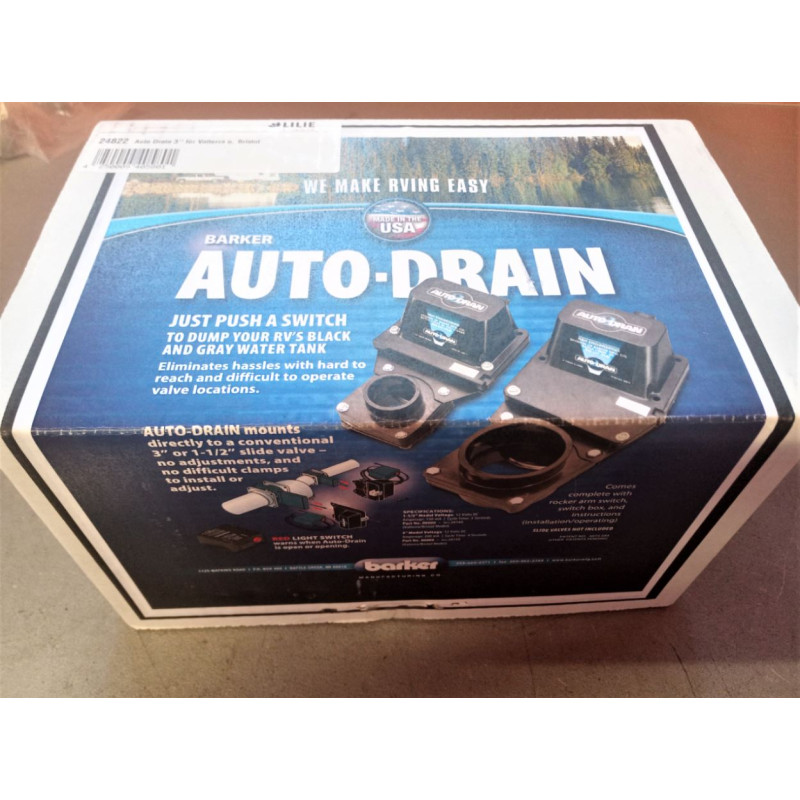 3 inch drain valve automation for black and/or...