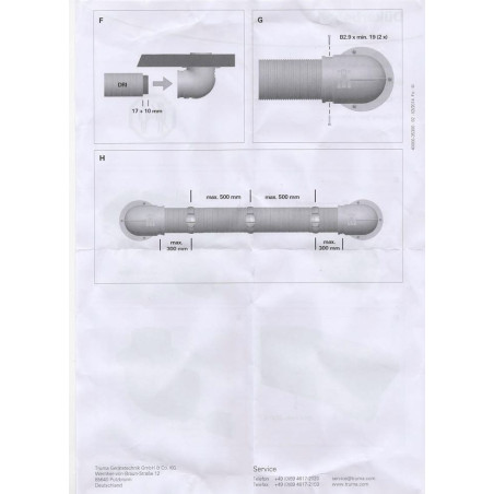 Curva 90 pasos fuera
