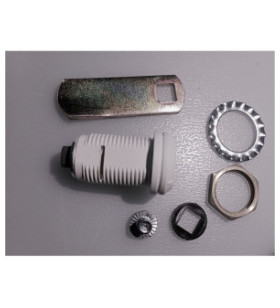 WHITE LOCK 180 ° MOVEMENT EU DOORS without rotor