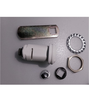 WHITE LOCK 180 ° MOVEMENT EU DOORS without rotor