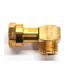 90 degree connection for TRUMA and GOK regulators EN12864/D - M20x1.5-F20x1.5