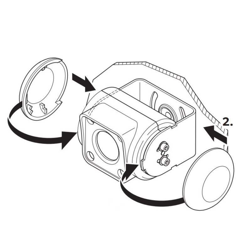DOMETIC PERFECTVIEW Retrocamera CAM 45 NAV...