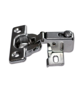 Mini charnière pour portes à bras court et portes fines