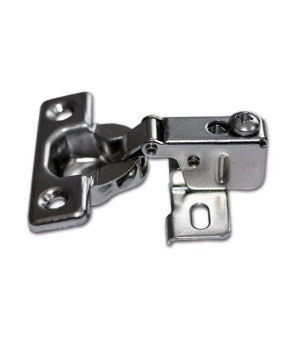 Mini charnière pour portes à bras court et portes fines