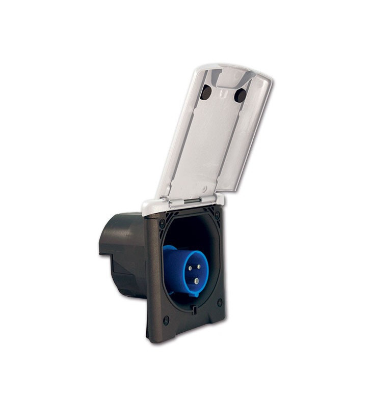 Blanco 220 Voltios - Clavija UV fija CEE