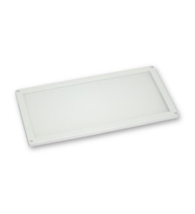 LED-Panel-Deckenleuchte 200x100x5 weiß 4000K