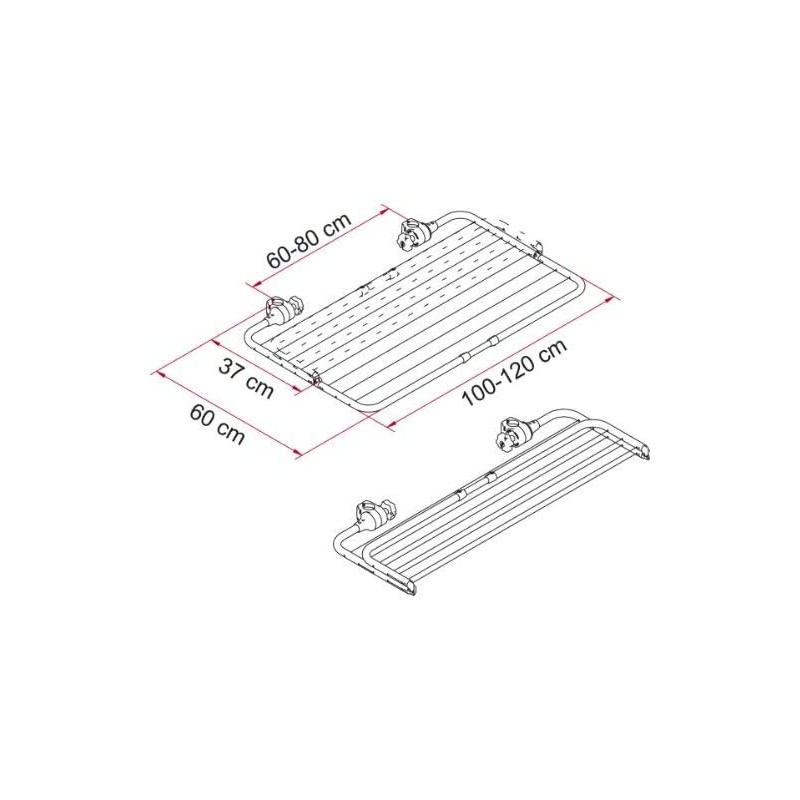 Stendino Easy Dry Fiamma 06306‐01‐