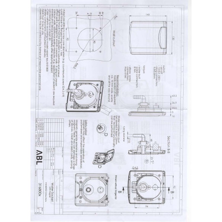 TOMA DE AGUA BLANCA EXTERNA C/ INTERR CONEXIÓN DUCHA RÁPIDA