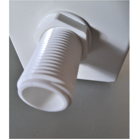 East water connection kit with quick shower and 2,5 mt 3/8 - 1/2 hose