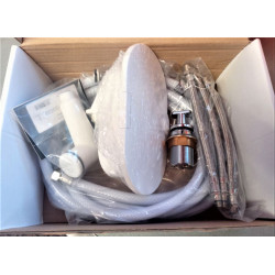 Box doccia completo miscel e doccetta, tubo 4 mt PVC 2