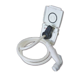 Presa esterna acqua con miscelatore con portagomma 1.5 m