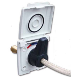 External water connection with hot/cold water mixer and... 2