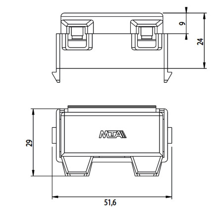 Portafusibili SLTRIP e Midival