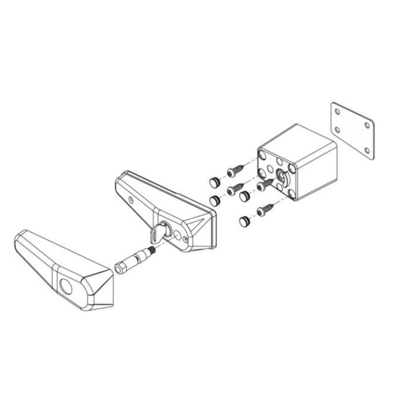 Blocco cabina Cab Lock THULE - 2 pezzi - 309830