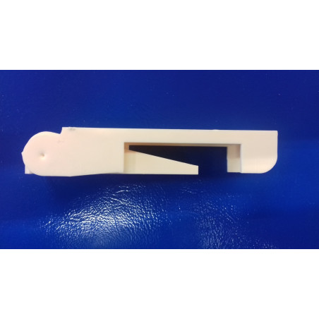 Türstopper aus elfenbeinfarbenem Kunststoff bis zu einem Block von 45 mm