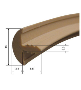 EDGE 13x12 ROUNDED MAPLE B121SR