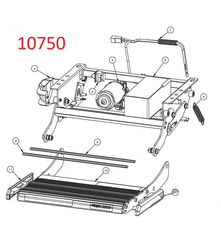 Stufenfederpaket 10750 für PROJECT 2000