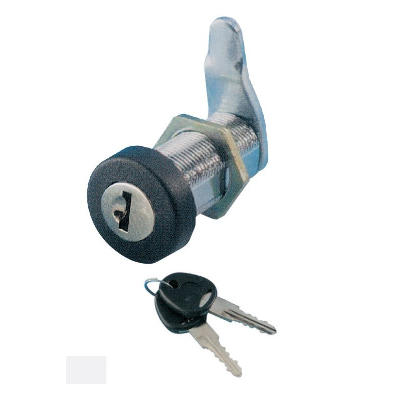 Serrure de porte en métal NOIR 38 mm FAP complète