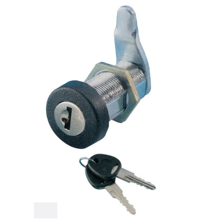 Cerradura puerta metal NEGRO 38 mm FAP completa