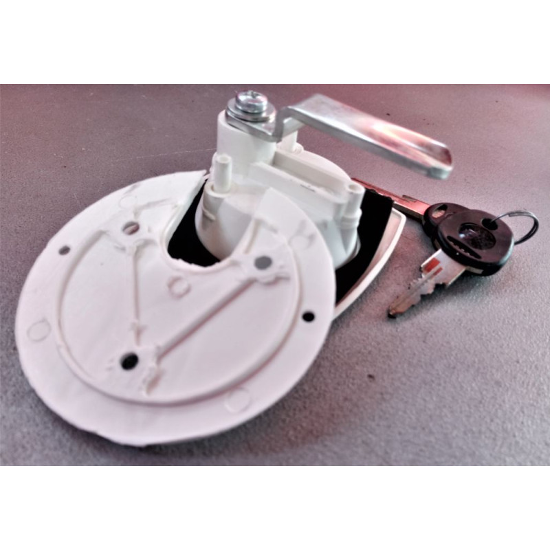 Cerradura FAP serie 5 puertas y trampillas blancas